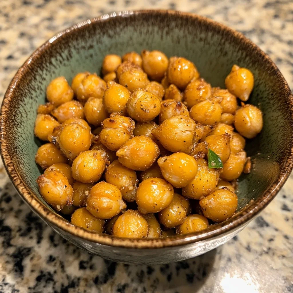 Croustillants au four faciles et savoureux prêts à être dégustés.