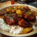 Chicken with Pineapple and Brown Sugar