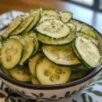 Chips de concombre au sel et au vinaigre