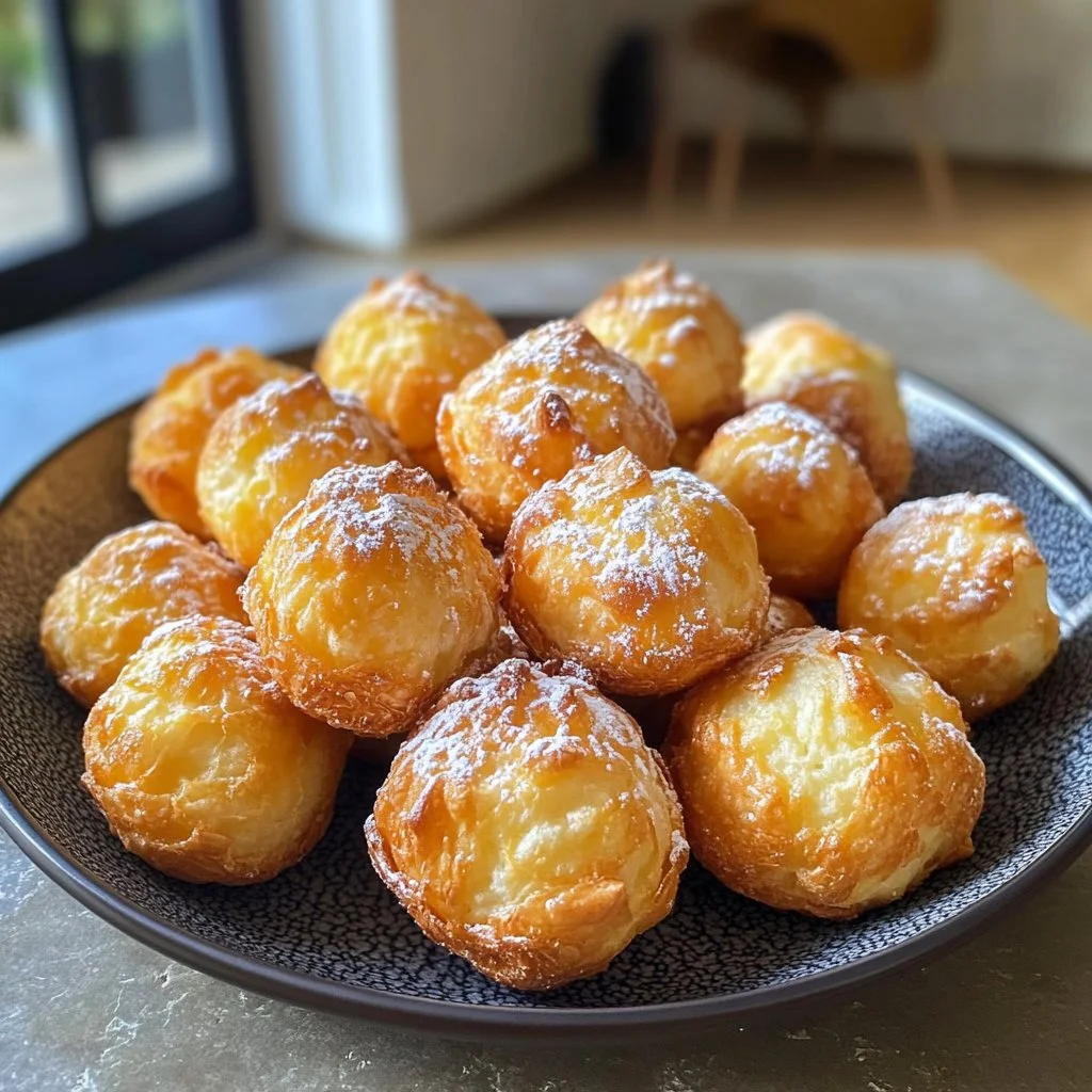 Chouquettes maison dorées et légères, parfaites pour un dessert