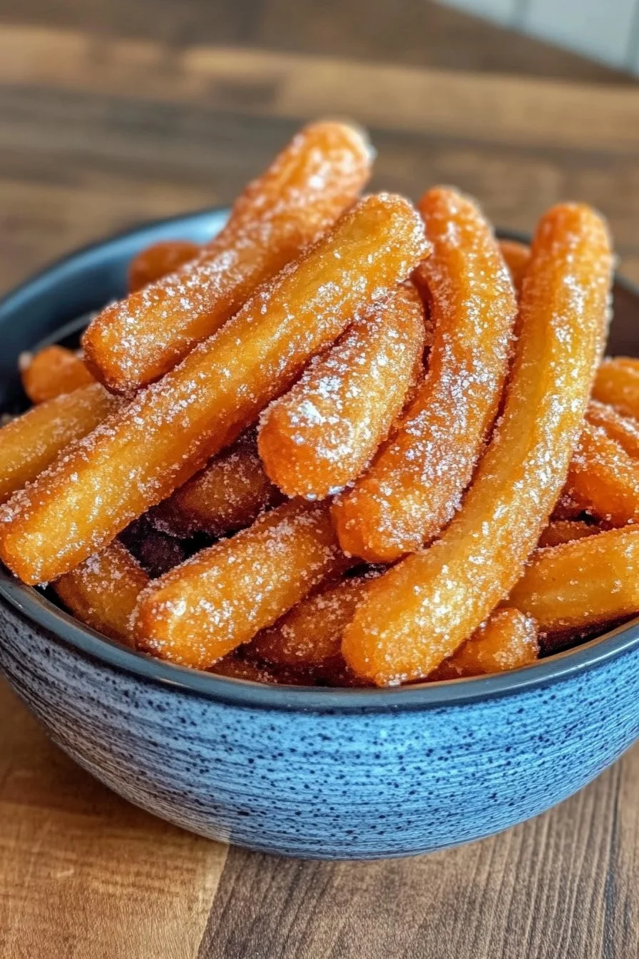 Churros Santé dans la Friteuse à Air