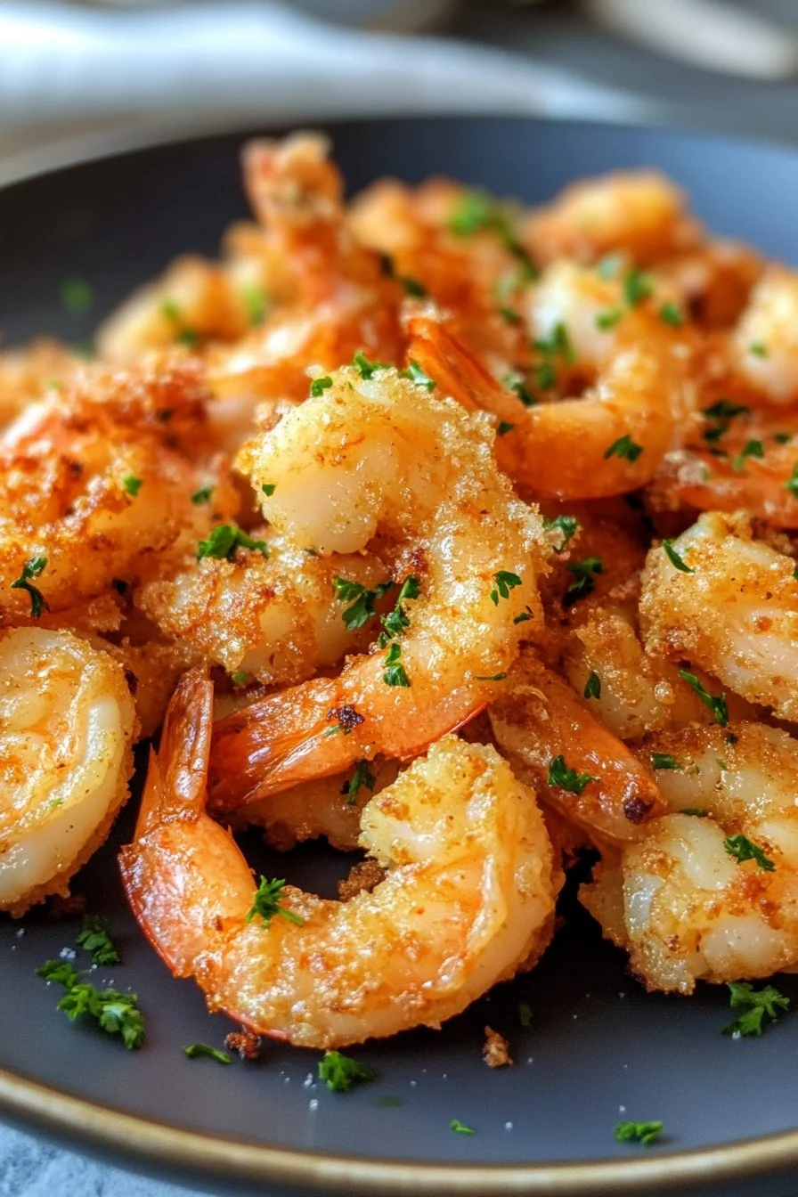 Crispy shrimp and garlic cigars