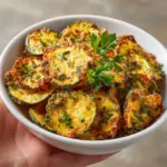 Crispy zucchini chips