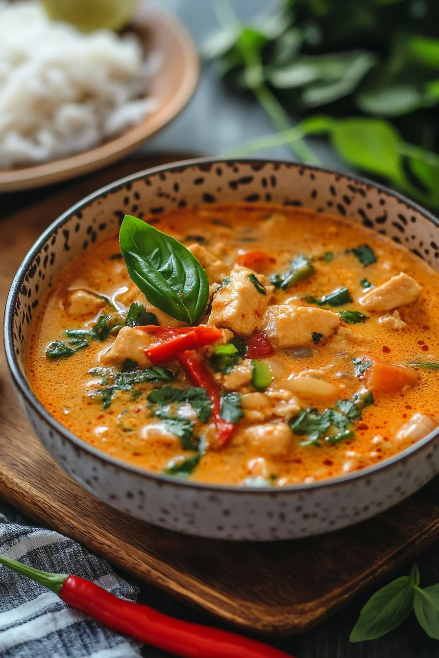 Curry rouge thaï facile
