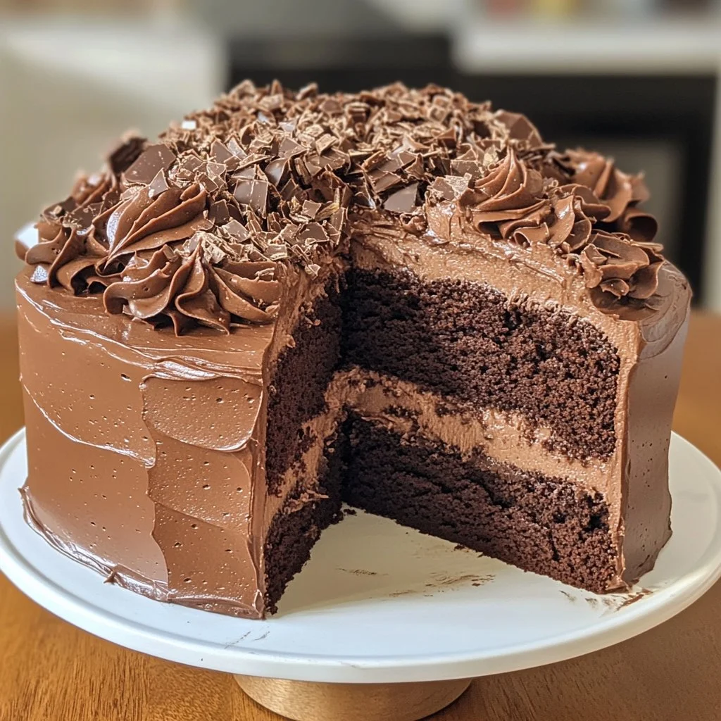 Gâteau au Chocolat moelleux avec décoration gourmande