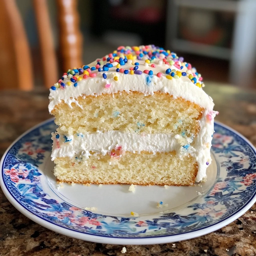 Gâteau crémeux à la vanille, un dessert délicat et savoureux.
