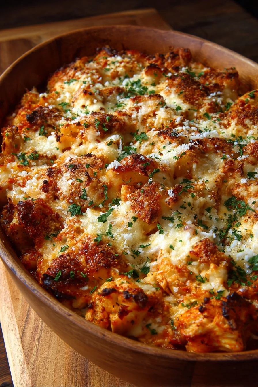 Casserole de Poulet Parmesan