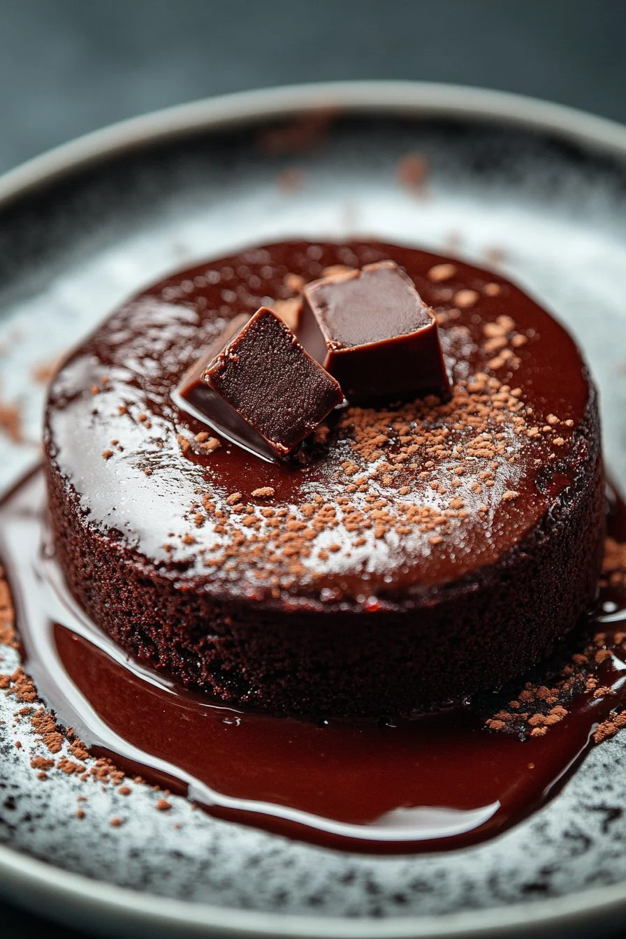 Gâteau Fondant au Chocolat et Mascarpone