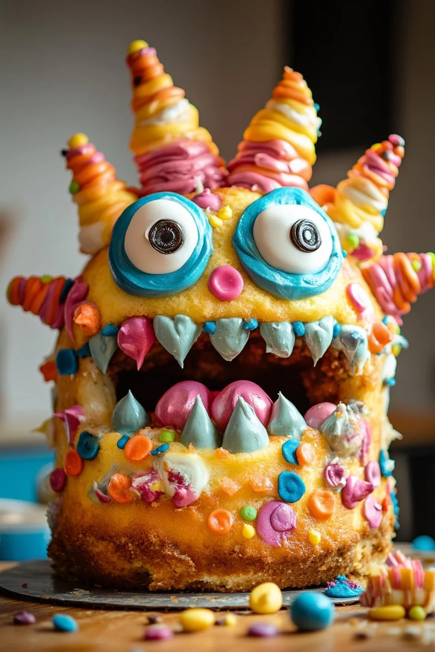 Gâteau monstre