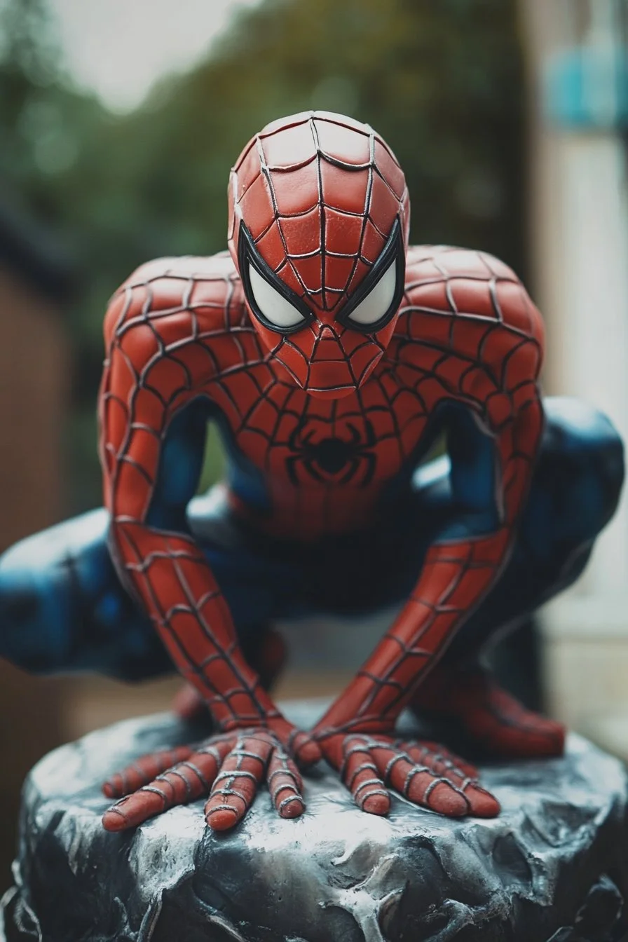 Gâteau Spiderman