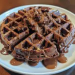 Gaufres façon Brownie ultra fondantes