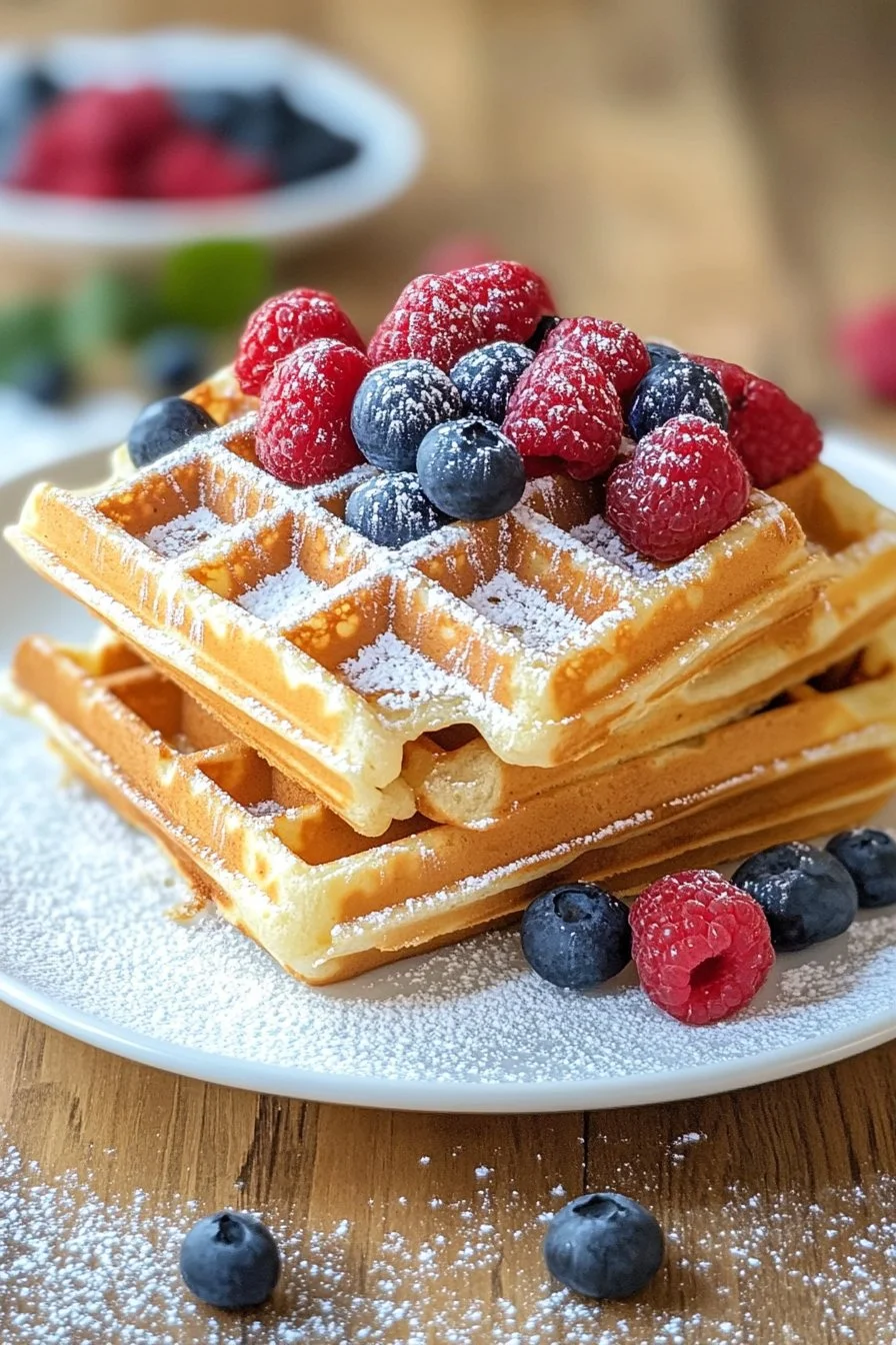 Gaufres maison