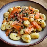 Gnocchi au saumon fumé