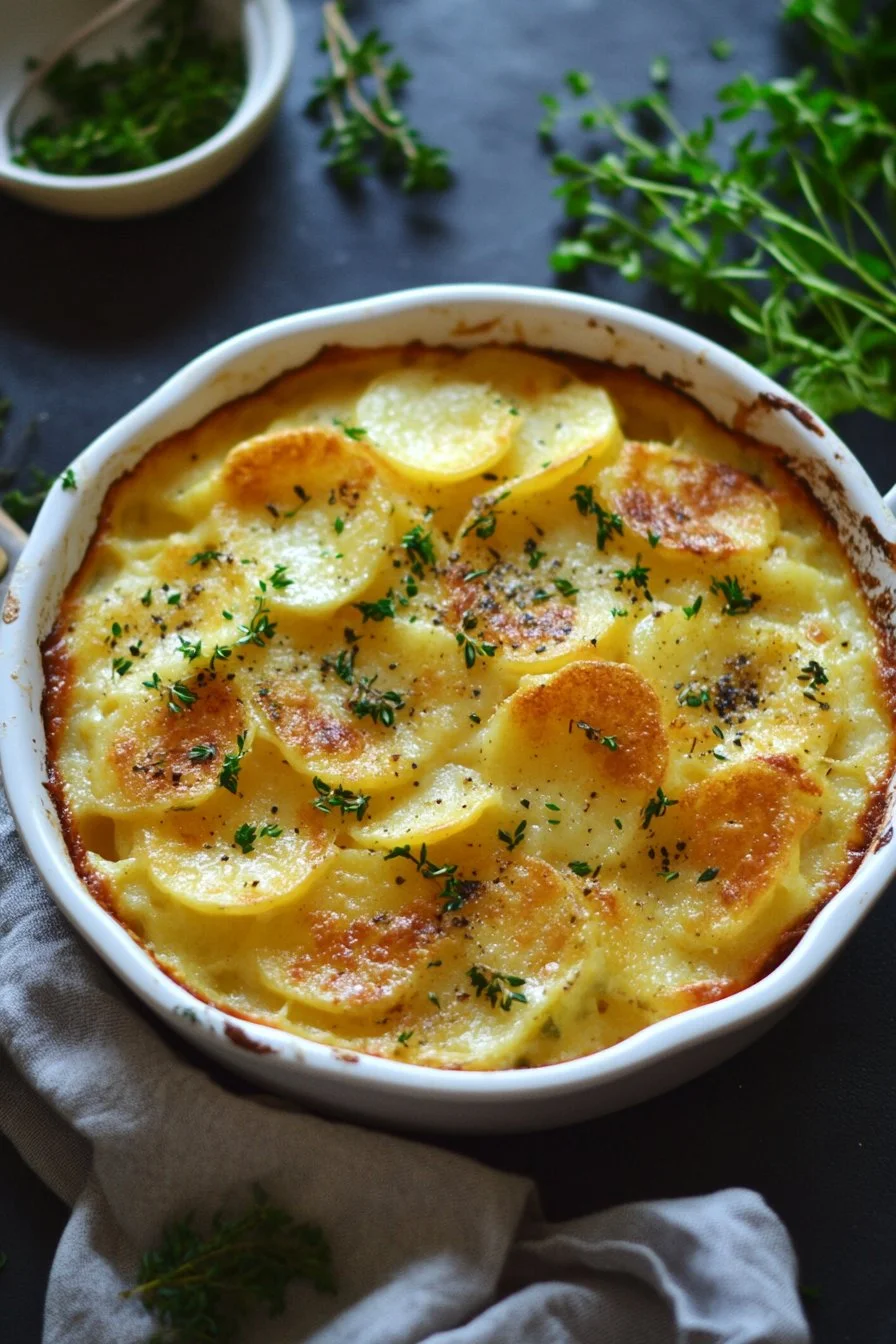 Recette du Gratin Dauphinois au Airfryer : Simple et Savoureux