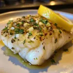 Mediterranean Gluten-Free Cod with Lemon and Garlic