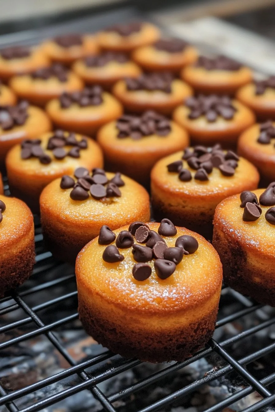 Mini galettes des rois aux pépites de chocolat 👑