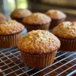 Muffins à la banane et à l'avoine
