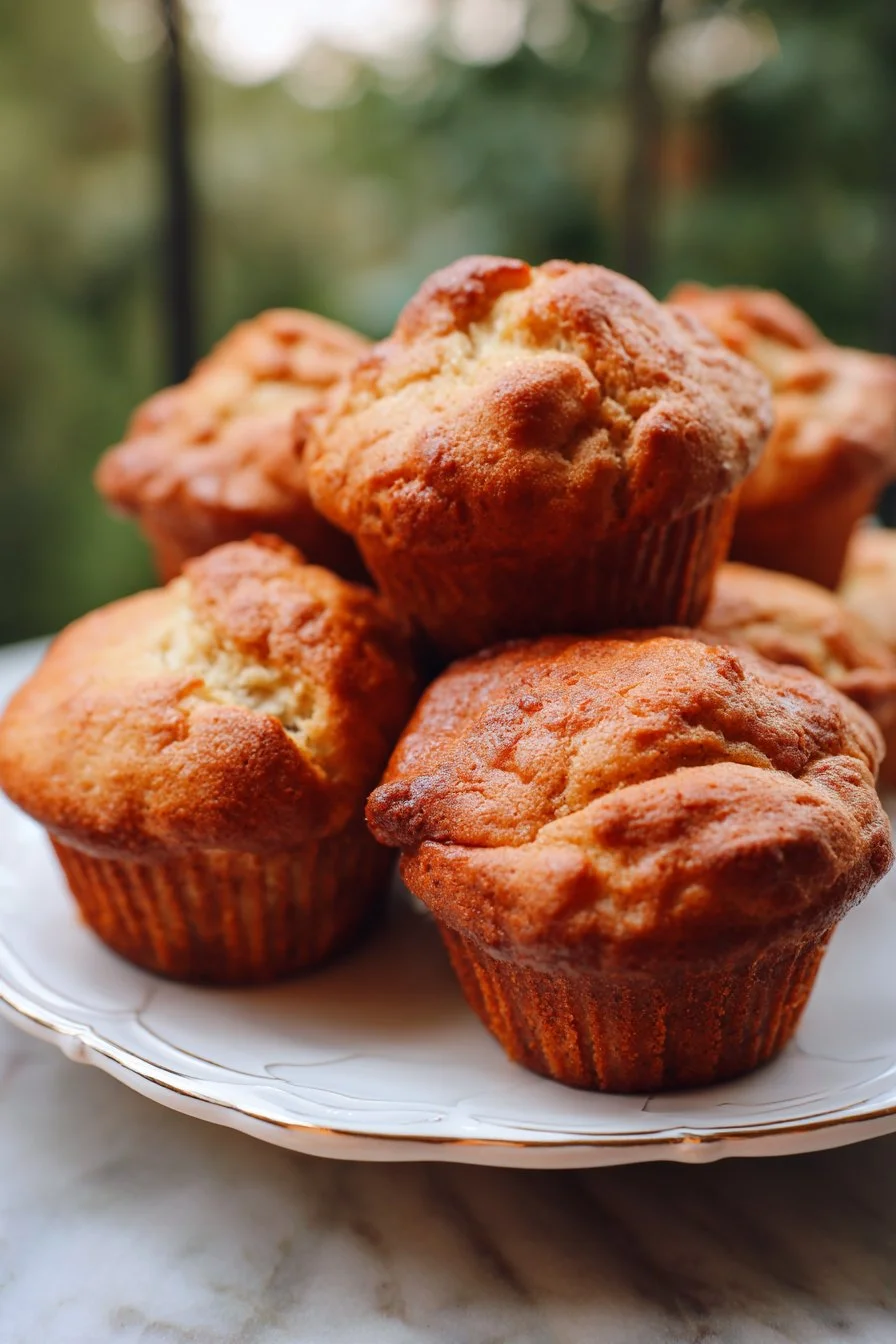 Muffins à la Banane et au Fromage Cottage Qui Ont Vraiment Bon Goût (Sans Sucre Nécessaire)