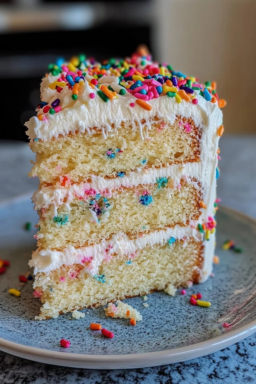 NOUVEAU ! Gâteau d'anniversaire Funfetti 🥳