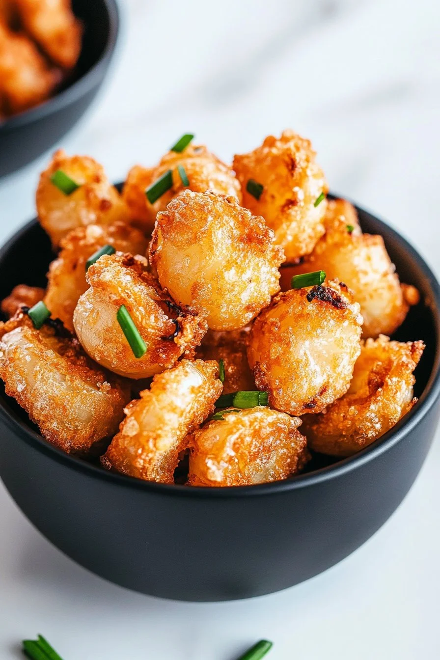 Oignons fleurissants sains à la mini friteuse à air : 3 fois plus croustillants, 90 % moins d'huile