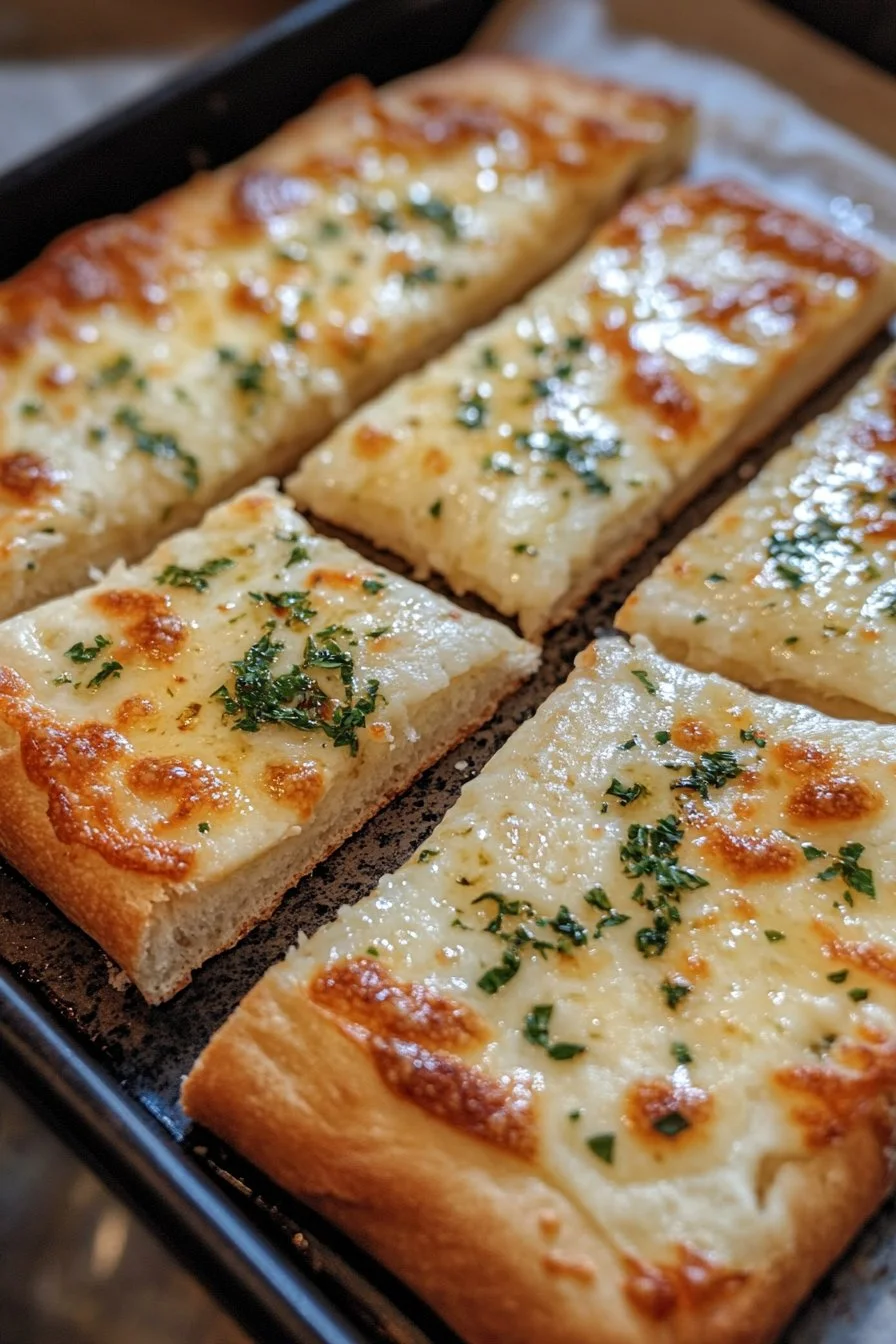 Pain à l'ail en tortilla fromage à la friteuse à air