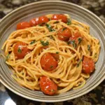 Pâtes crémeuses aux tomates rôties de Toscane