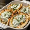 Pitas au poulet grec en cocotte avec tzatziki