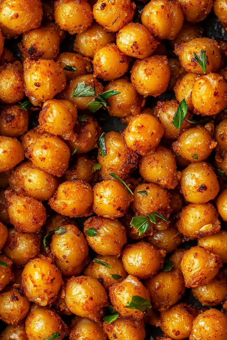Pois chiches rôtis épicés