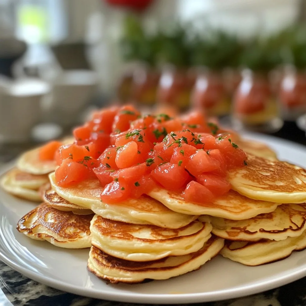 Recette de blinis faciles maison avec ingrédients simples et préparation rapide