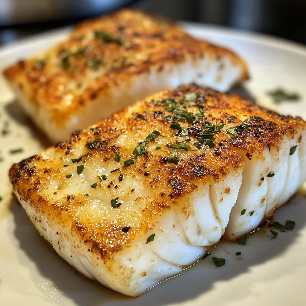 Dos de cabillaud cuit au Airfryer, plat rapide et savoureux