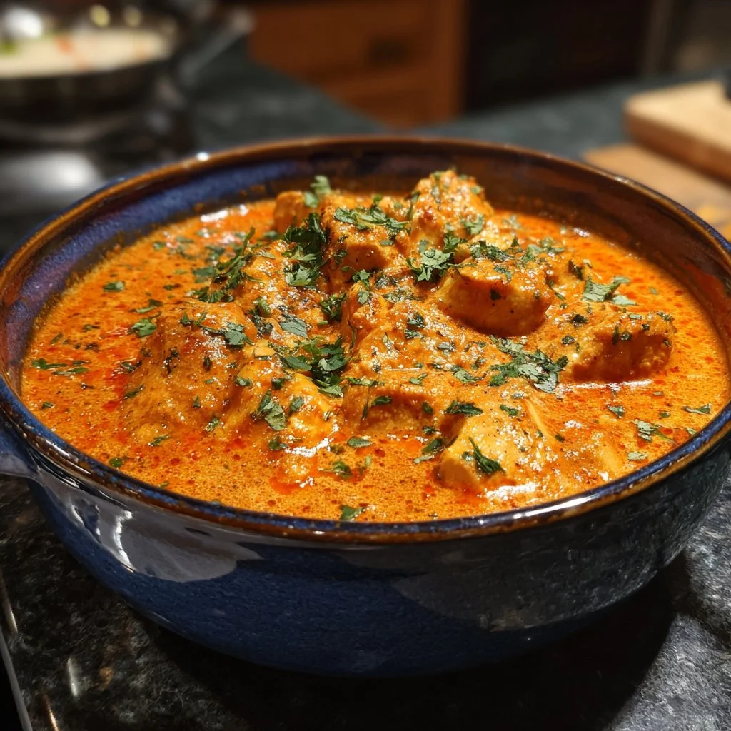 Recette de poulet beurre maison, plater savoureux et rapide à préparer.