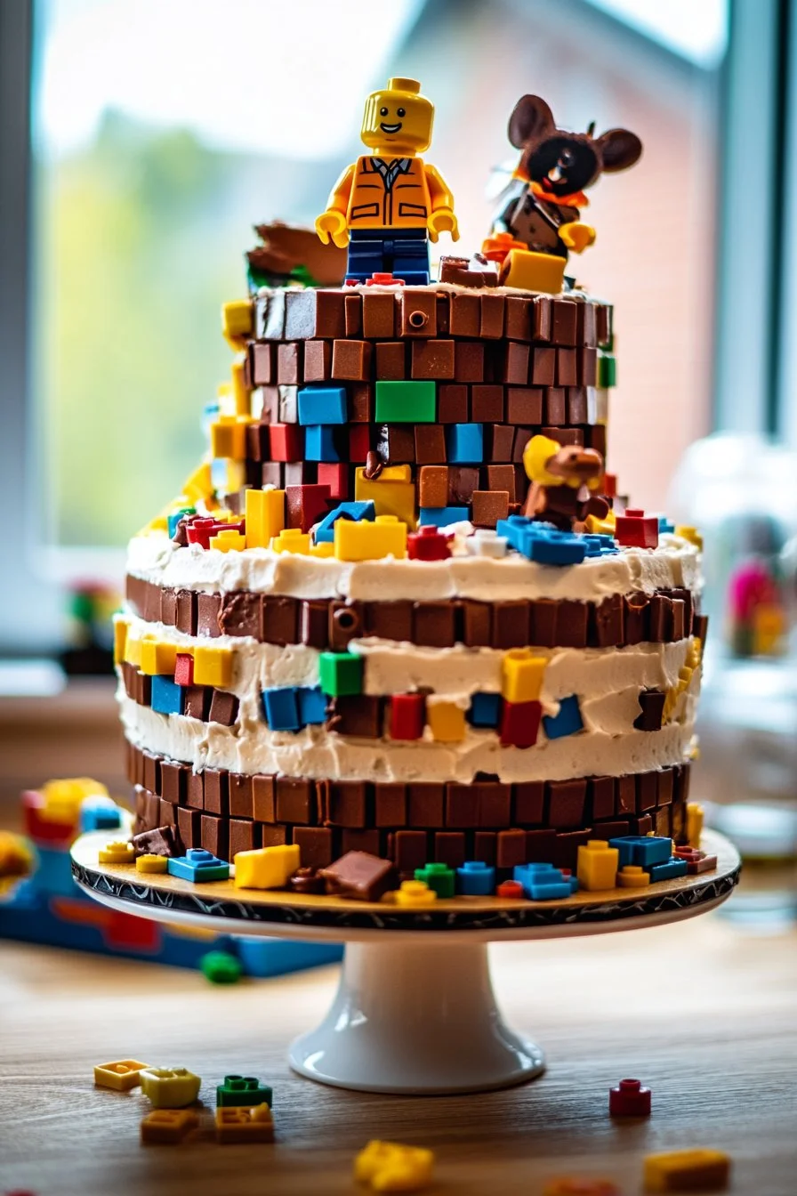 Retomber en enfance grâce au cakedesign LEGO 🤩🤩