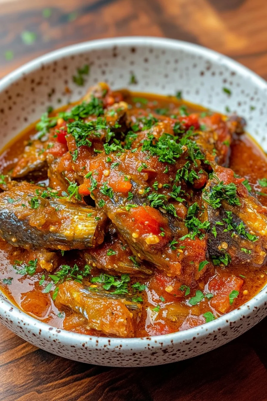 Rougail Sardines en Boîte Réunionnais