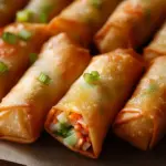 Rouleaux d'œufs aux crevettes et chou