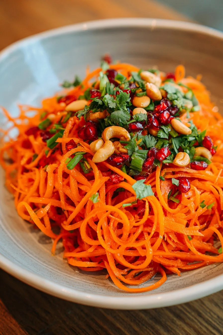 Salade de carottes crues