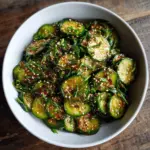 Salade de concombre coréenne