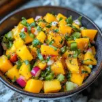 Salade de Mangue Rafraîchissante