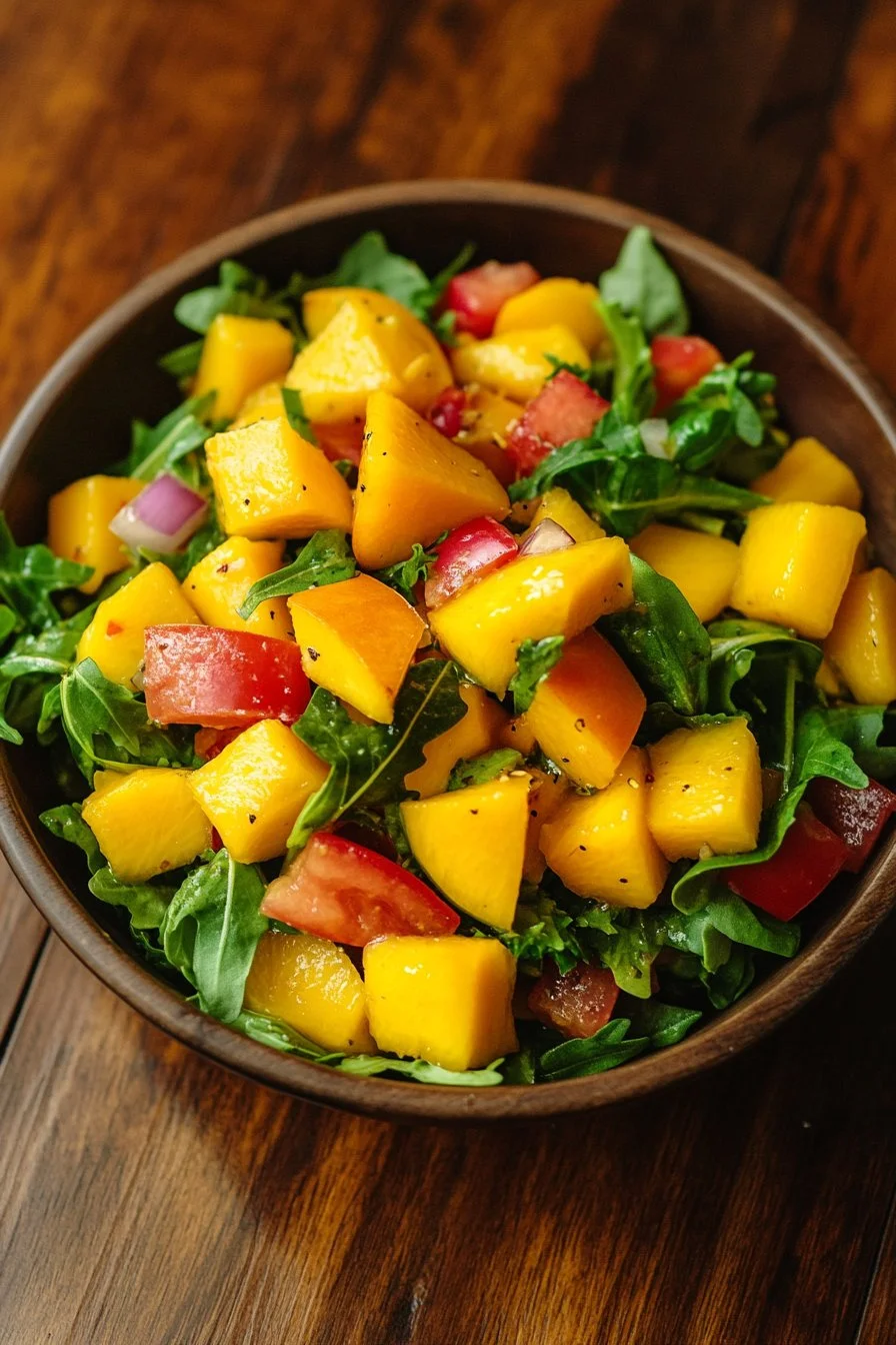 Salade de Mangue Rafraîchissante