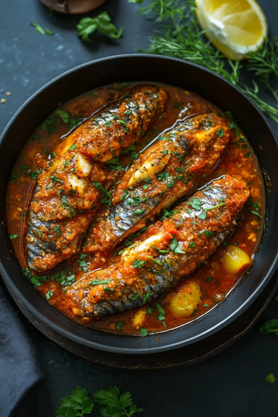 Sardines in spicy tomato sauce