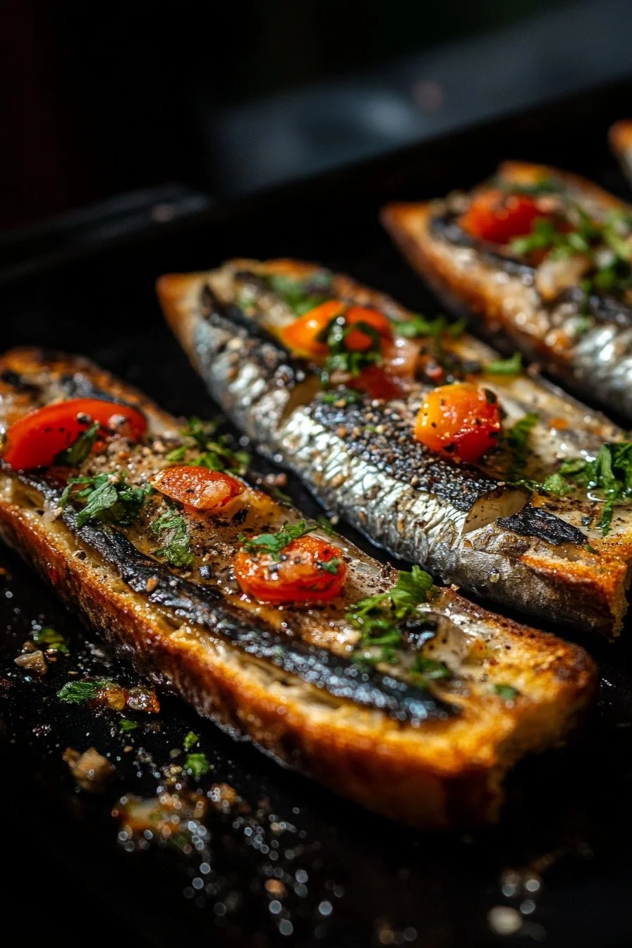 Sardines sur Toast