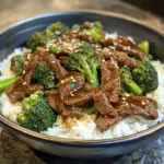 SAUCE POUR WOK DE BOEUF ET BROCOLI