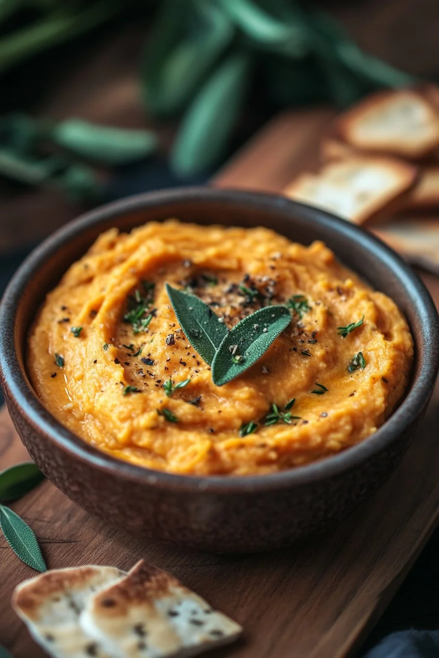 Tartinade Carottes Fromage Frais et Herbes