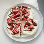 Bark au yaourt et fraises