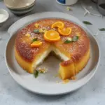 Basboussa au yaourt et fleur d'oranger