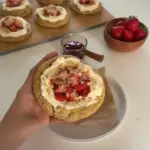 Biscuits au cheesecake à la fraise