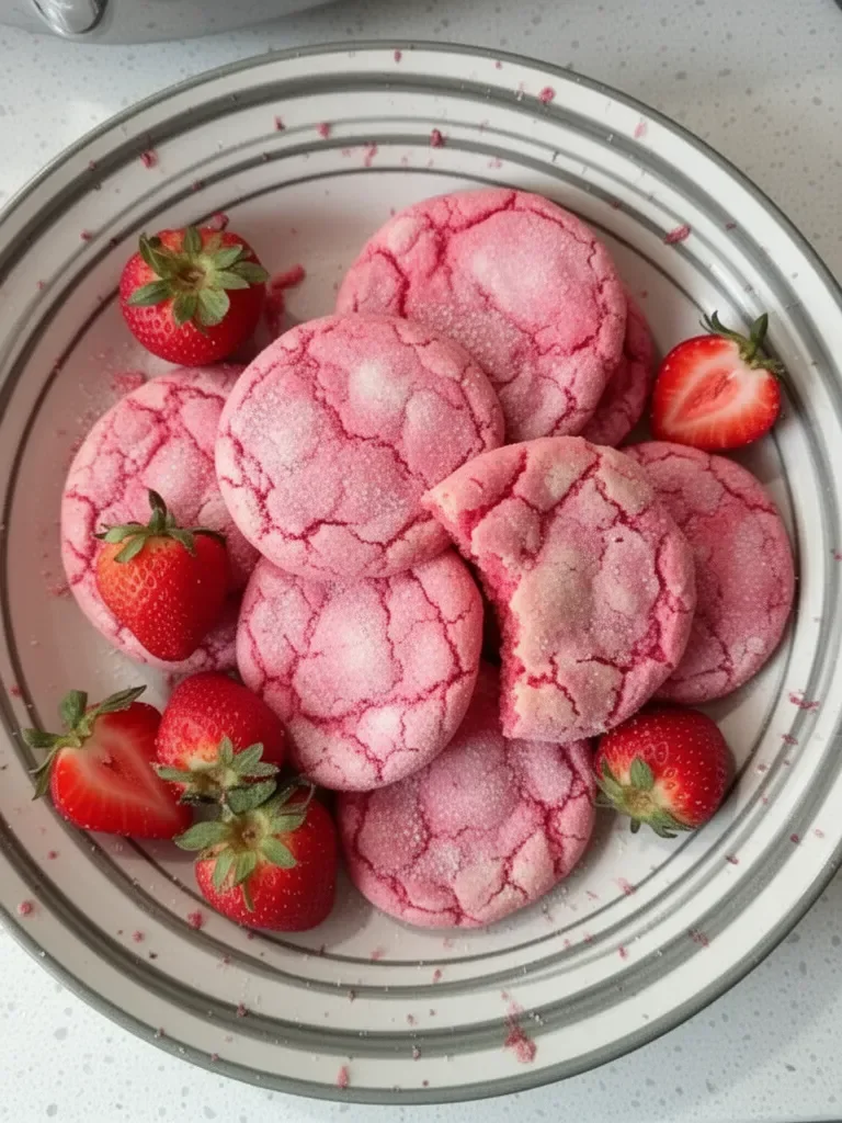 Biscuits aux Fraises et au Sucre - La Meilleure Recette Végane Moelleuse et Chewy (2025)