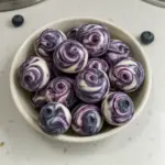 Bouchées de yaourt grec aux myrtilles