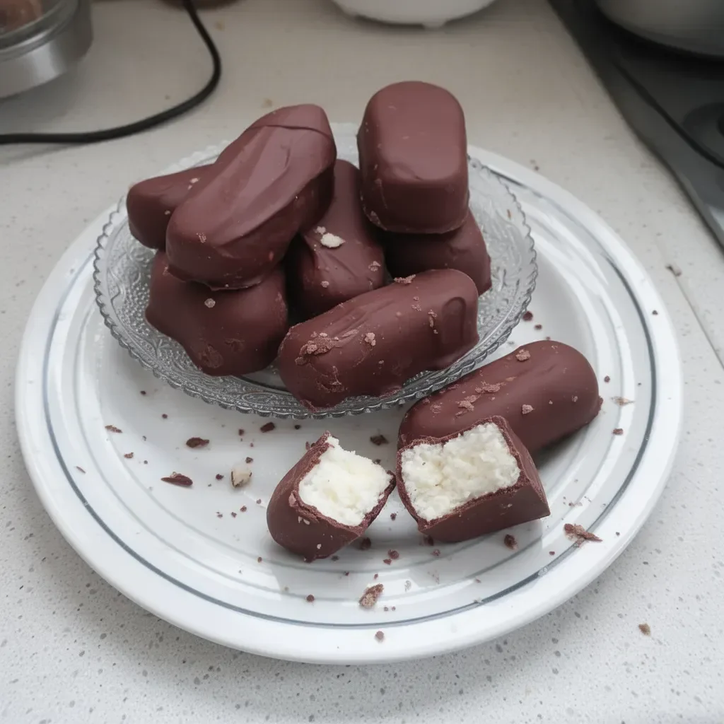 Recette délicieuse de Bounty maison avec chocolat et noix de coco