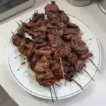 Brochettes de bœuf teriyaki au sésame