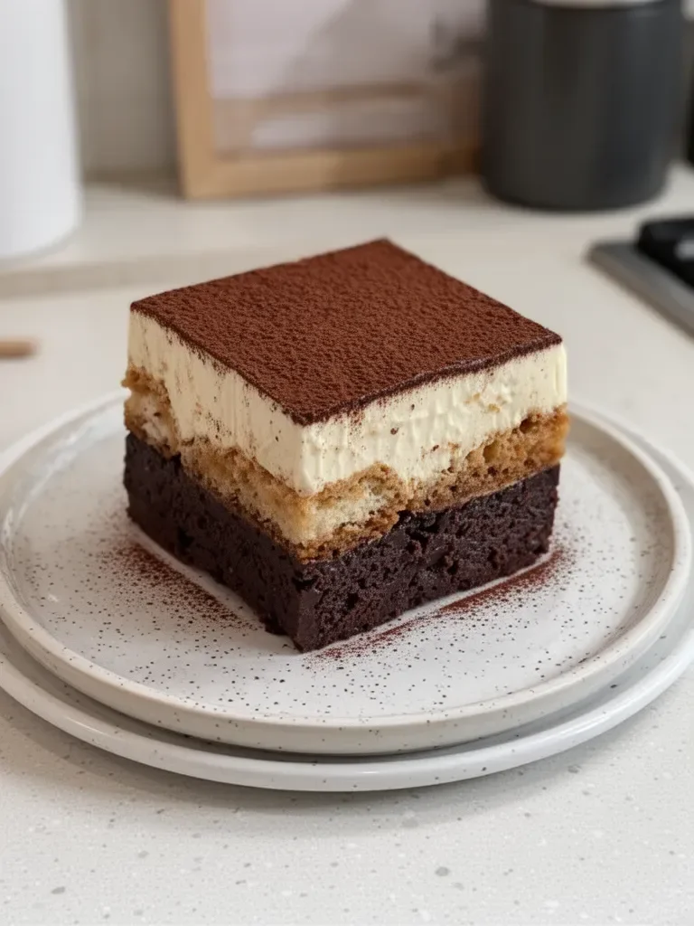 Brownies Tiramisu